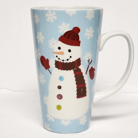 Other - Vintage Chrismas Snowman mug 6 inch